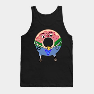 Donut and cheese Tank Top